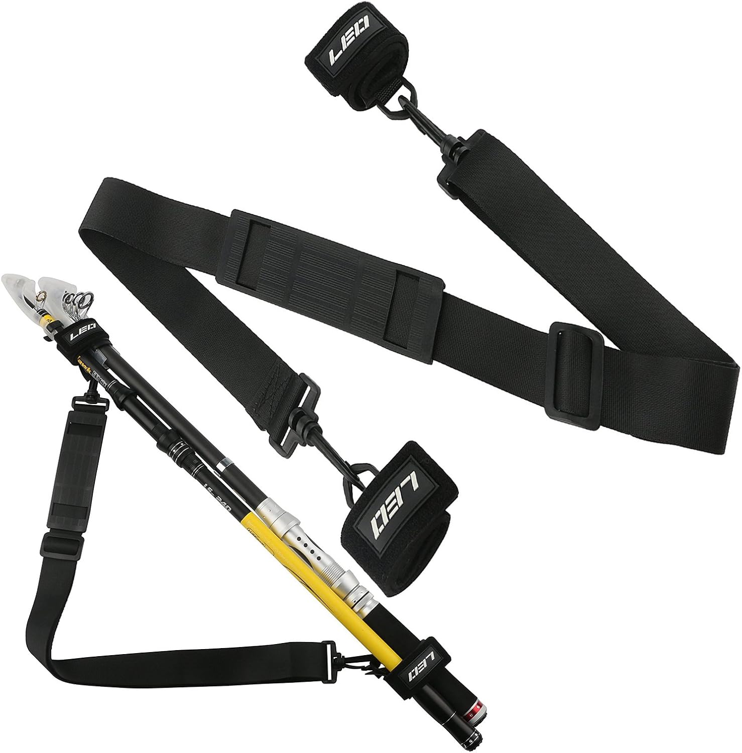 Fishing Rod Tackle Shoulder Strap Belt Adjustable