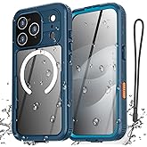AICase Waterproof Case for iPhone 17 Pro with MagSafe Support Clear Water Proof Snowproof/Dustproof/Shockproof,IP68 Certified 360 Full Body Protection Fully Sealed Underwater for iPhone 17 Pro_1