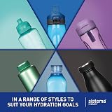 Sistema Hydrate Quick Flip Water Bottle 520 ml with Straw Kids Colours view 7