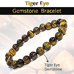 Natural Tiger Eye Bracelet, Healing Crystal