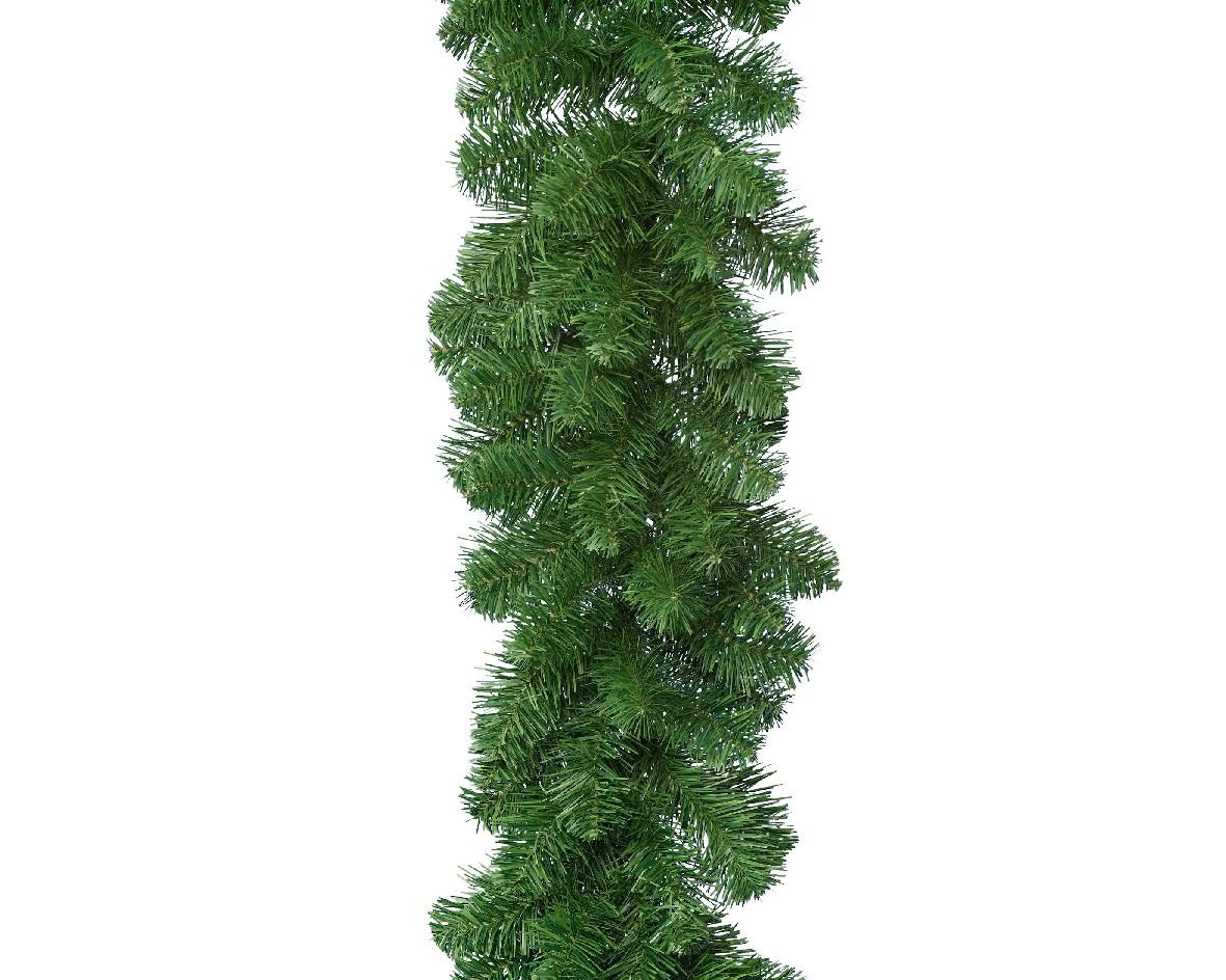 Kaemingk Everlands Imperial Pine Green Garland, PVC, Multicolor, One Size
