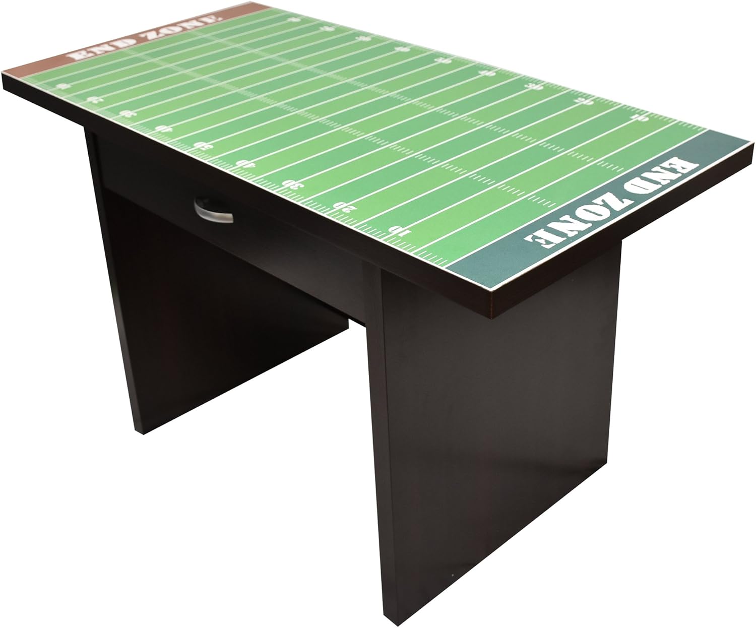Little Partners Kids Football Fan Desk – Activity Play Table with Sports-Themed Graphics for Playroom, Daycare, Preschool | Durable Wood Construction with Drawer