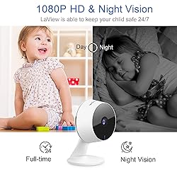 LaView Security Cameras 4pcs, Home Security Camera