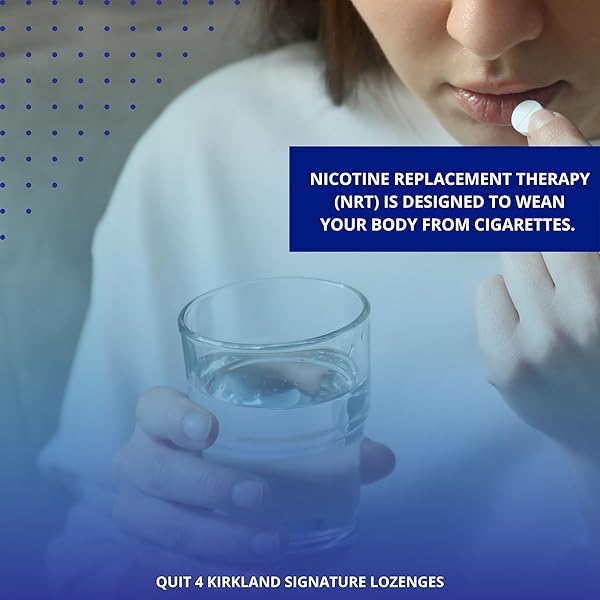 KIRKLAND SIGNATURE QUIT LOZENGES 4MG, 270 PIECES