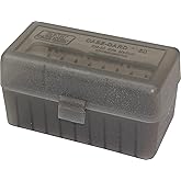 MTM 50 Round Flip-Top Rifle Ammo Box 220 Swift 243 308 Win
