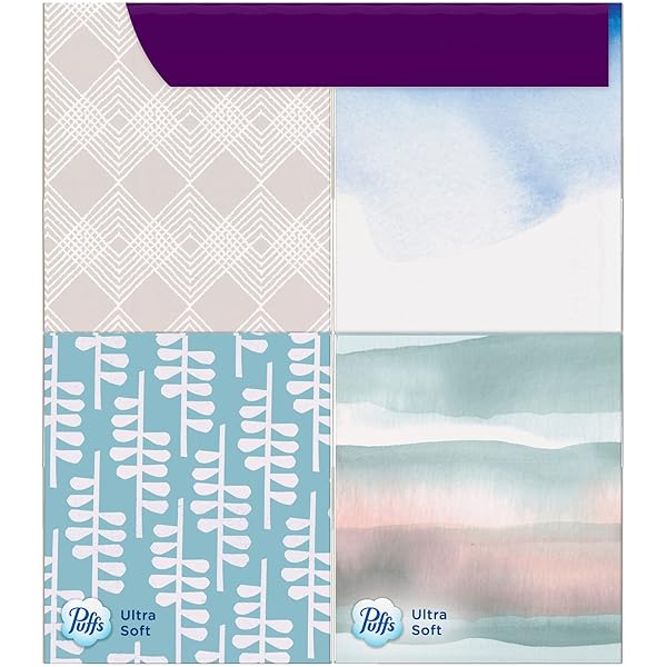 PUFFS 2675854 ULTRA SOFT & STRONG STANDARD FACIAL TISSUES 2-PLY 56 SHEETS/BOX
