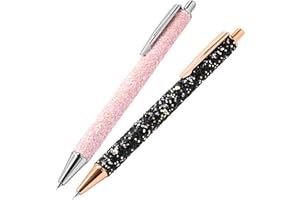 NEWISHTOOL 2 Pcs Glitter Weeding Pen, Retractable Pin Pen Weeding Tool for Vinyl, Air Release Pen for Easy Craft Vinyl Projects