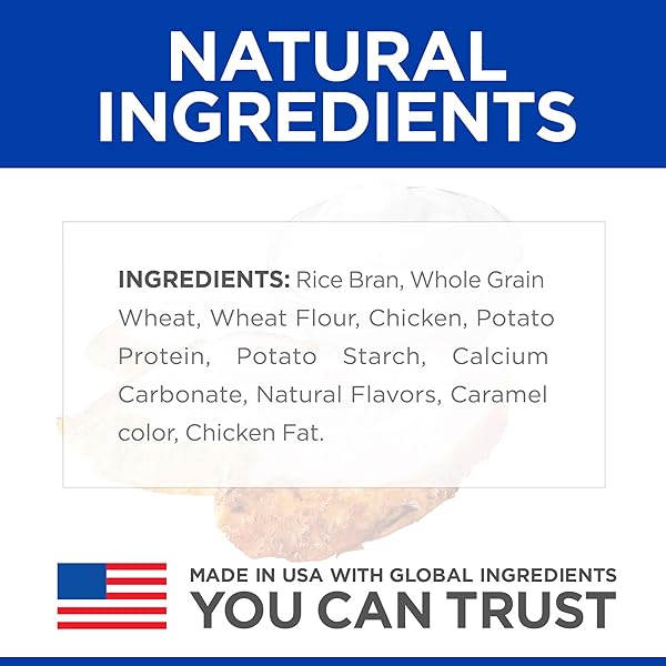 HILL’S NATURAL BAKED LIGHT BISCUITS, ALL LIFE STAGES, GREAT TASTE, DOG TREATS, CHICKEN, 8 OZ BAG