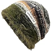 Soft Knit Beanie for Women, Fluffy Women's Hats as Knit Hats, Winter Hat for Women as Daily Outdoor Essentials