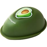 Ortarco Avocado Keeper Saver Avocado Storage Containers With Lid | Onion Avocado Tomato Saver Fruit vegetable Holder Storage (Avocado Holder)