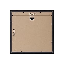 Vittanly 12x12 Picture Frame, Engineered Wood with