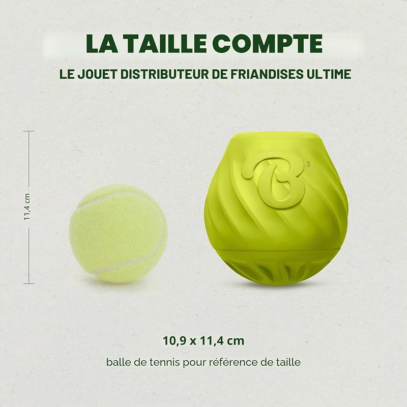 Pawbler Jouet pour Chien, Distributeur de friandises, M/L