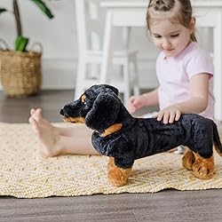 Melissa & Doug Giant Dachshund - Lifelike Stuffed