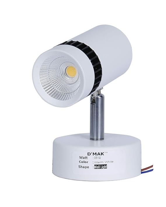 D�Mak� Brings 9 Watt Warm White Adjustable 180� LED Cob Spotting Wall Track Light (Decorative Spot Light) | Track Light | | led spot Track Light | | Focus Track Light | {Set -01}
