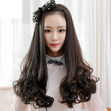 Highlight Degrade Long Cheveux Boucles Cheveux Tete Demi De Mode A Amazon Fr Hygiasne Et Soins Du Corps