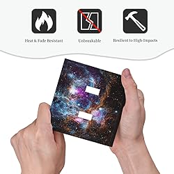 Psychedelic Mysterious Starry Sky Double Toggle