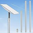 Jangker Starlink Pole Mount - Starlink RV Mount Kit Features a Durable 2'' Diameter Pole, 8ft Starlink Ground Pole Mount, Starlink Pipe Adapter Included