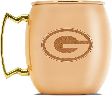 Nfl Green Bay Packers 24oz Copper Moscow Mule Mug Coffee Mugs Amazon Canada