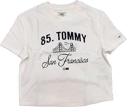 t shirt tommy hilfiger blanc femme