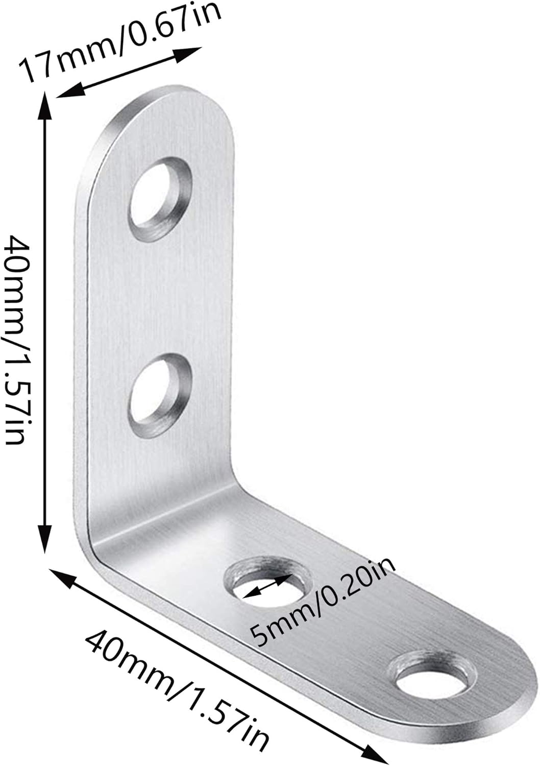 ángulo De 30 Grados Con Escuadras 40 x 40 mm 30 piezas 90 Grados Corchete Angular Ángulo de Acero Corner  Brace escuadras para estanterias para muebles sillas estantería muebles  mesa ventana Bricolaje y herramientas Clavos, tornillos y pernos  futakuchi-hakata.com