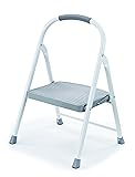 Rubbermaid 1-Step Steel Ladder, Folding Step Stool