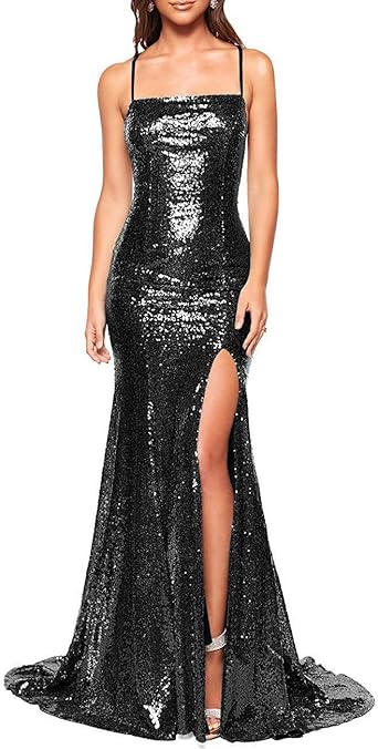 sequin prom dresses 2019
