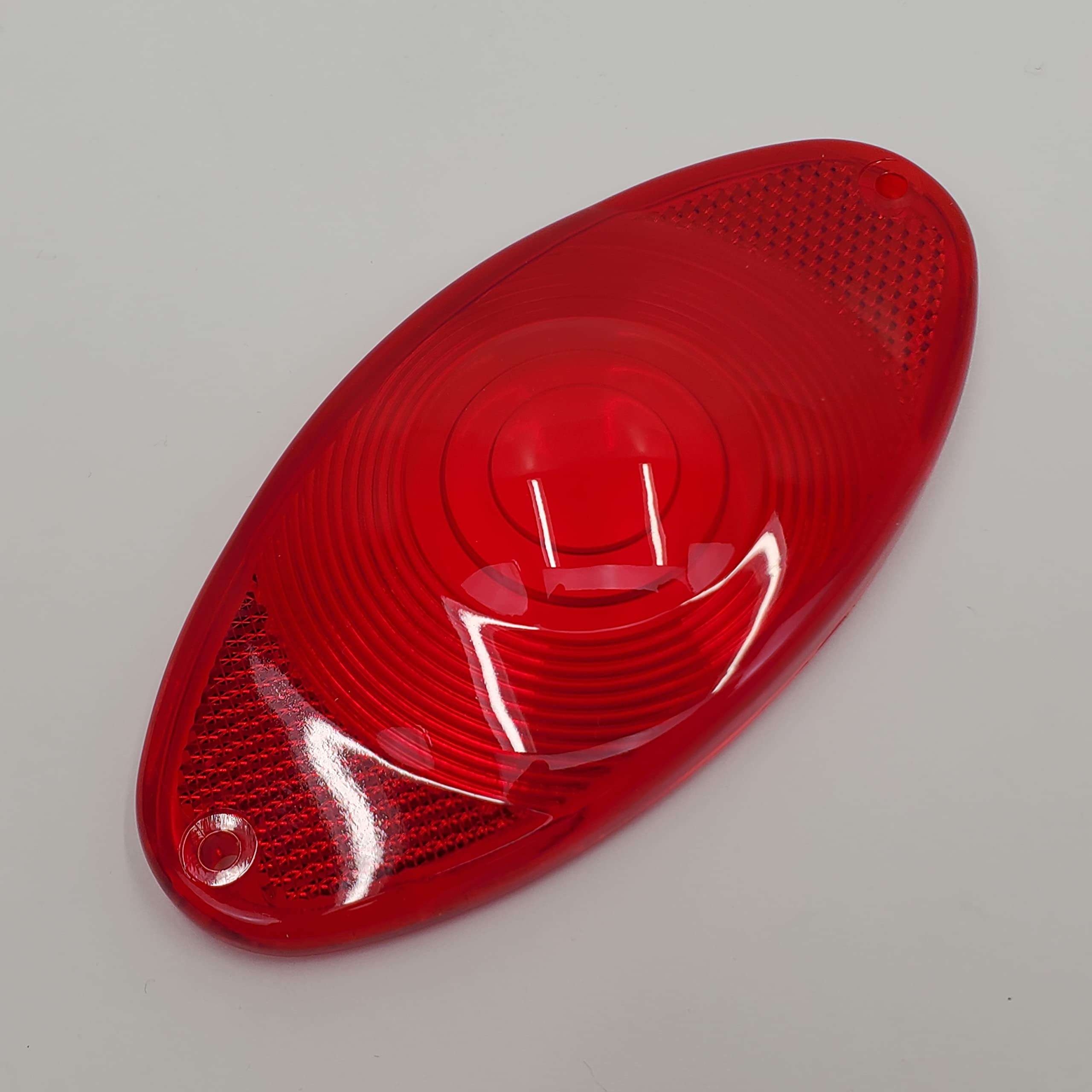1939-1948 Harley Cat Eye Tail Light Replacement RED