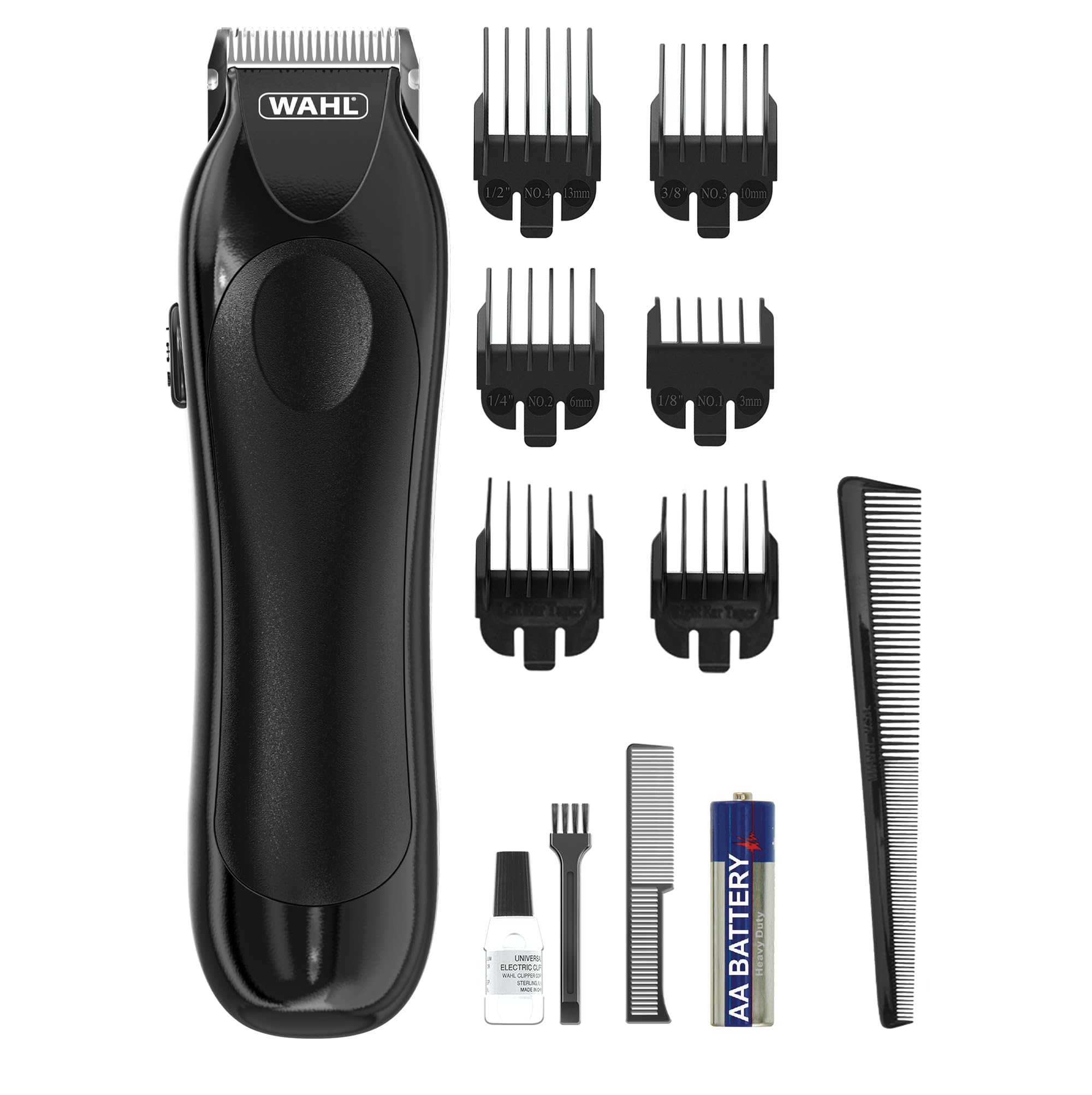 Wahl Mini Pro Cordless Trimmer, Men’s Beard Trimmer, Mini Hair Trimmers for Men, Stubble Trimming, Battery Powered, Lightweight, Male Grooming Set, Facial Hair Care Kit