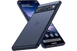 Humixx Shockproof Designed for Google Pixel 7 Pro Case [Military Grade Drop Tested] [Ultimate Silky Touch] Translucent Hard Back Protective Slim Thin Matte Black Phone Cases for Pixel 7 Pro 5G 6.7”