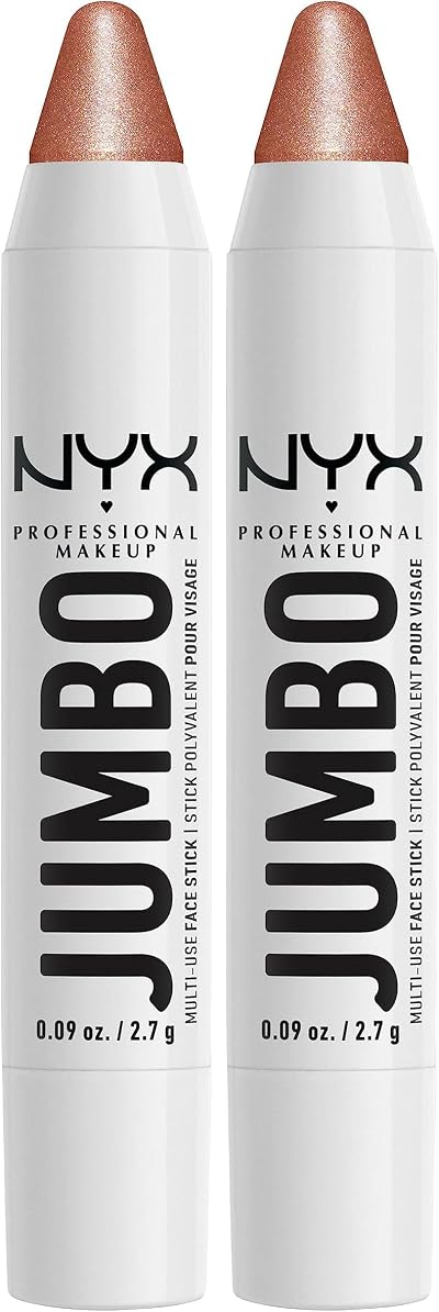 NYX Multi-Use Highlighter Stick Coconut Cake Pack of 2 2.7 g Vegan