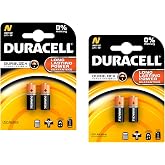 Duracell MN9100/E90/LR1 Medical Battery 1.5 V Card 2 Size N - 2 Count, 2 Pack - 4 Batteries Total,2 Count (Pack of 2)