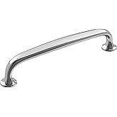 Amerock | Cabinet Pull | Polished Chrome | 5-1/16 inch (128 mm) Center-to-Center | Renown | 1 Pack | Drawer Pull | Cabinet Ha