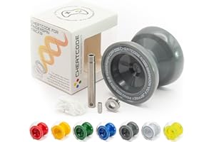 Cheatcode Yoyo by Brandon Vu | Master Fingerspin Tricks | A Responsive & Unresponsive Yo-yo for Kids, Teens & Adults | Great Yo Yo For Beginners | Extra Professional Ball Bearing Kit Included | Offset