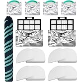 MZY LLC AZ4002 Replacement Filter for Shark PowerDetect Upright Vacuum | Compatible with AZ4000 AZ4002 AZ4000C AZ4002W, 1 Roller Brush, 2 Filters, 4 Foam &amp; Felt Filter, 4 Odor Neutralizer Cartridges