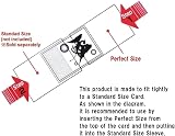 KMC 100 Pochettes Card Barrier Perfect Size Soft Sleeves 3 Packs 300 view 5