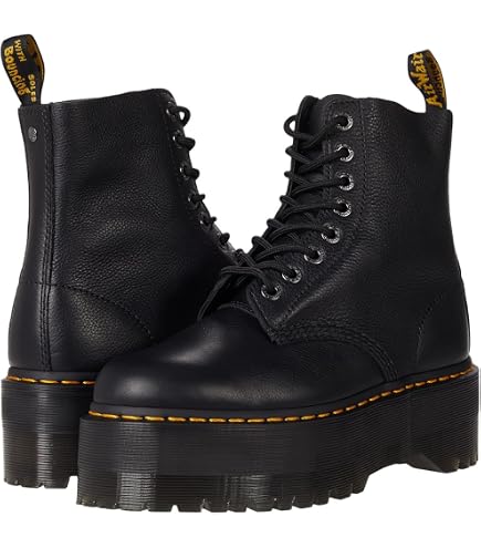 Amazon.com: Dr. Martens Women's 5-Eye Max Platform Shoes, Black