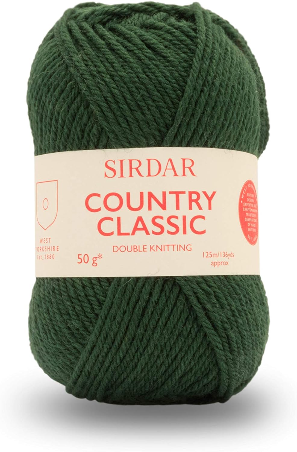 Sirdar Country Classic DK, Forest Green (867), 50g