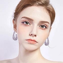 Statement Earrings for Women Bohemian Hoop Earring
