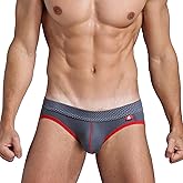 KAREN SPACE Men's Jock Strap Breathable Mesh Sexy Mens Underwear Athletic Supporters for Men