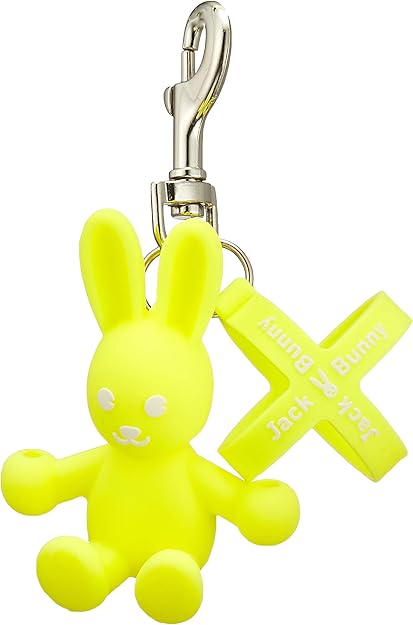 ジャックバニー ボールホルダー ネオンシリコンうさぎ型 ゴルフ 262 060 イエロー Jack Bunny ジャックバニー キーホルダー チェーン Amazon