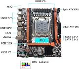 Lodokdre X99H Motherboard LGA2011-3 DDR4 E5 2620 V3 CPU 8GB RAM Kit view 8