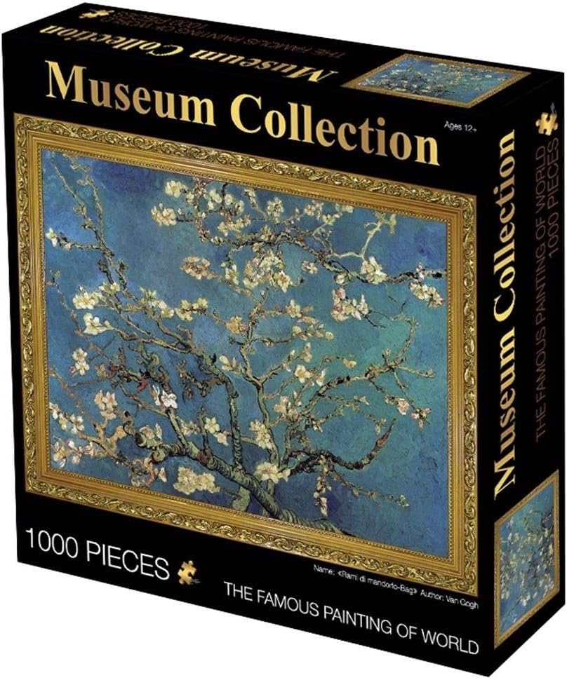 Adult Children Puzzle Toy Museum Collection Famous Painting Jigsaw Puzzle Puzzle, World Masterpiece Series, Classic 1000 Pieces Boxed Photography Toys Game Art for Adults & Kids (Color : O)