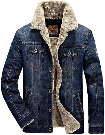 denim jacket with fur mens