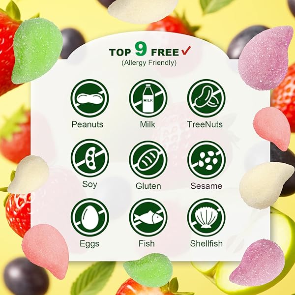 SOFT & CHEWY CANDIES 7 PACKS, MARSHMALLOWS GUMMIES CANDY BULK, SWEET & SOUR CHEWS CANDY GUMMY NET 350G, NATURAL DYES & FLAVORS, INDIVIDUALLY WRAPPED FRUITY SNACK PACKS (STRAWBERRY/APPLE/GRAPE/YOGURT)