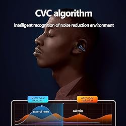 Wireless Ear Clip On Headphones Bluetooth, 2023 New