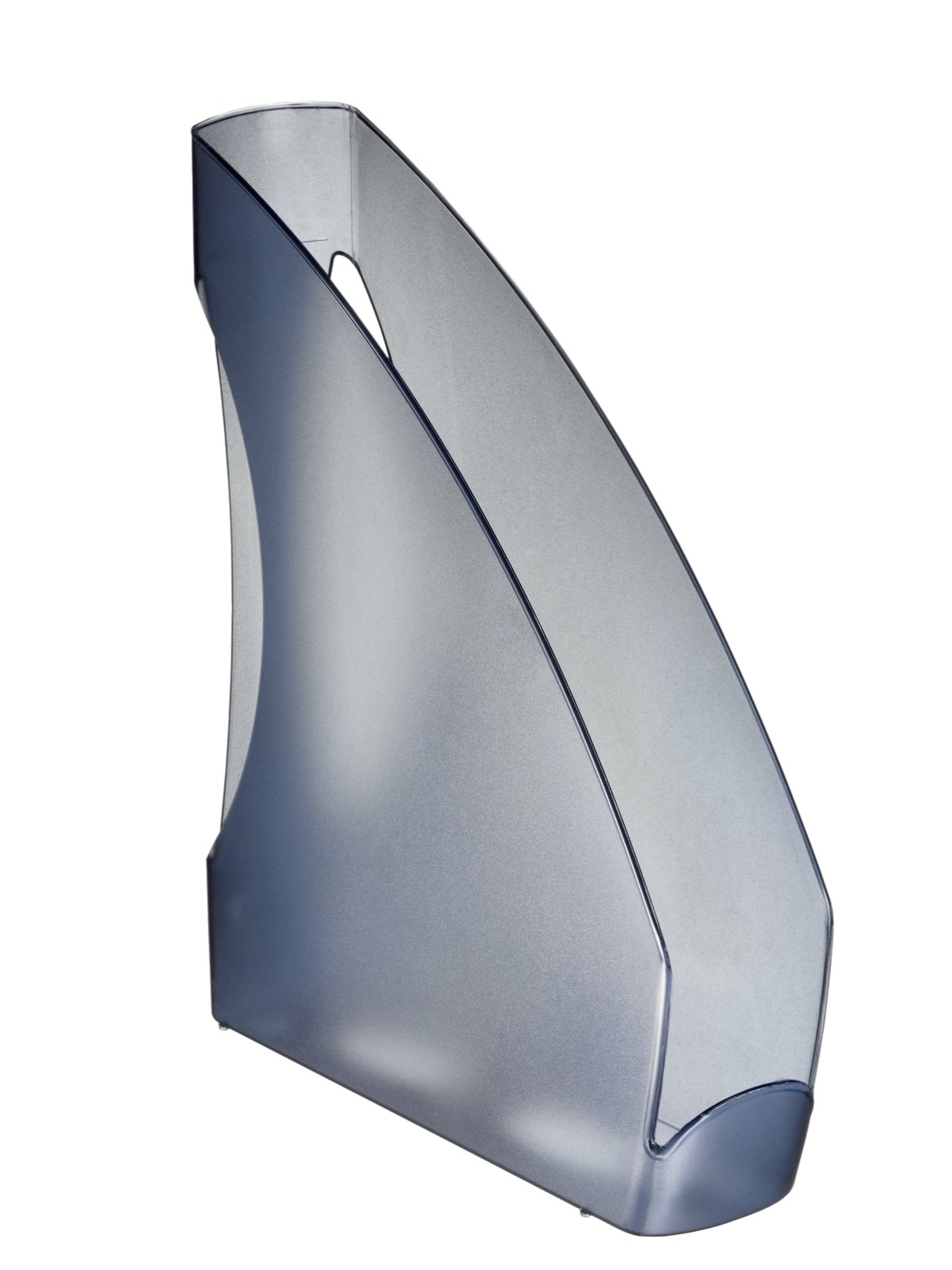 Esselte Magazine File, A4, Transparent, Intego Range, Translucent Smoked Grey