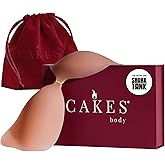 CAKES Body&reg; Adhesive Strapless Bra - Reusable Cakes&trade; Sticky Bra for Fuller Looking Seamless Shape - Sculpting Solution