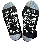 Ao Yee ZGL Birthday Gifts for Cat Dog Dad Cat Dog Mom,Funny Socks for Men Women Christmas Ideas,Crazy Gifts for Animal Lovers