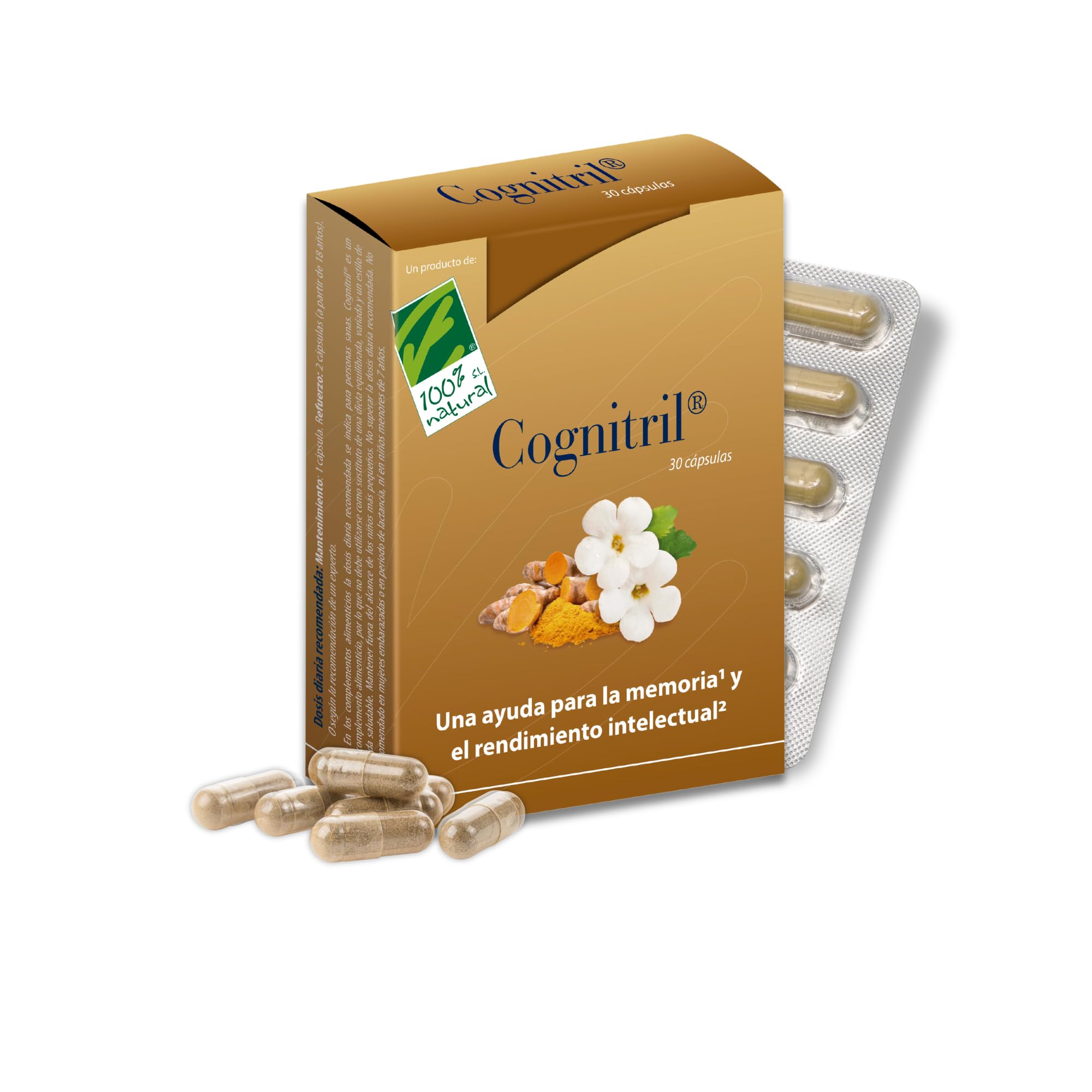 Hundred Per Hundred Natural Cognitril 30Cap. 200 ml