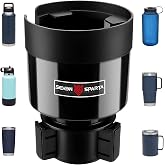 SEVEN SPARTA Car Cup Holder Expander for 32-40oz Large Bottles &amp; Tumblers | Fits Yeti, Hydro Flask, Owala &amp; Stanley 32-40oz, Upgraded Adjustable Offset Base, Fits 3.4"-3.8" Bottles &amp; Mugs, 1pack